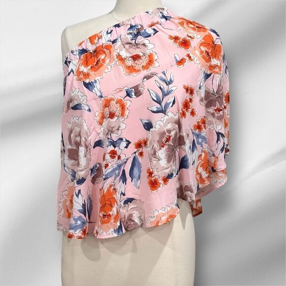 THREE EIGHTY TWO Women’s Floral Print Mini Skirt in the Size Large - Picture 6 of 14